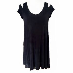 American Eagle Outfitters Cut-Out Sleeve Midi Dress